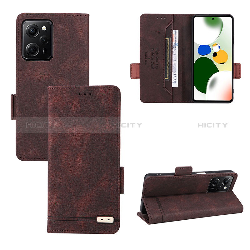 Handytasche Stand Schutzhülle Flip Leder Hülle L07Z für Xiaomi Redmi Note 12 Pro Speed 5G groß