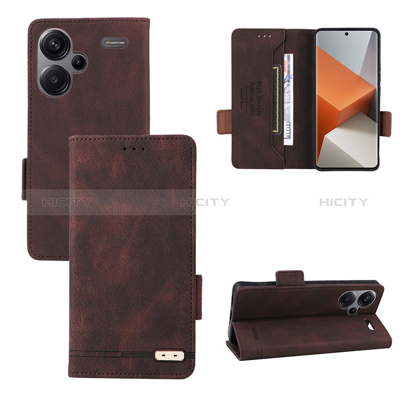 Handytasche Stand Schutzhülle Flip Leder Hülle L07Z für Xiaomi Redmi Note 13 Pro+ Plus 5G