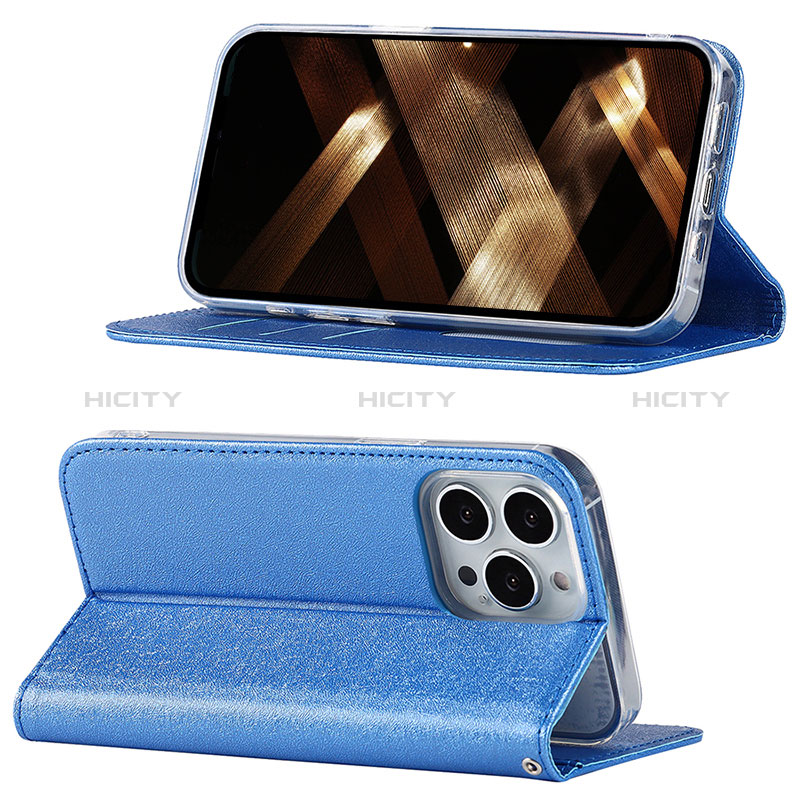 Handytasche Stand Schutzhülle Flip Leder Hülle L08 für Apple iPhone 14 Pro