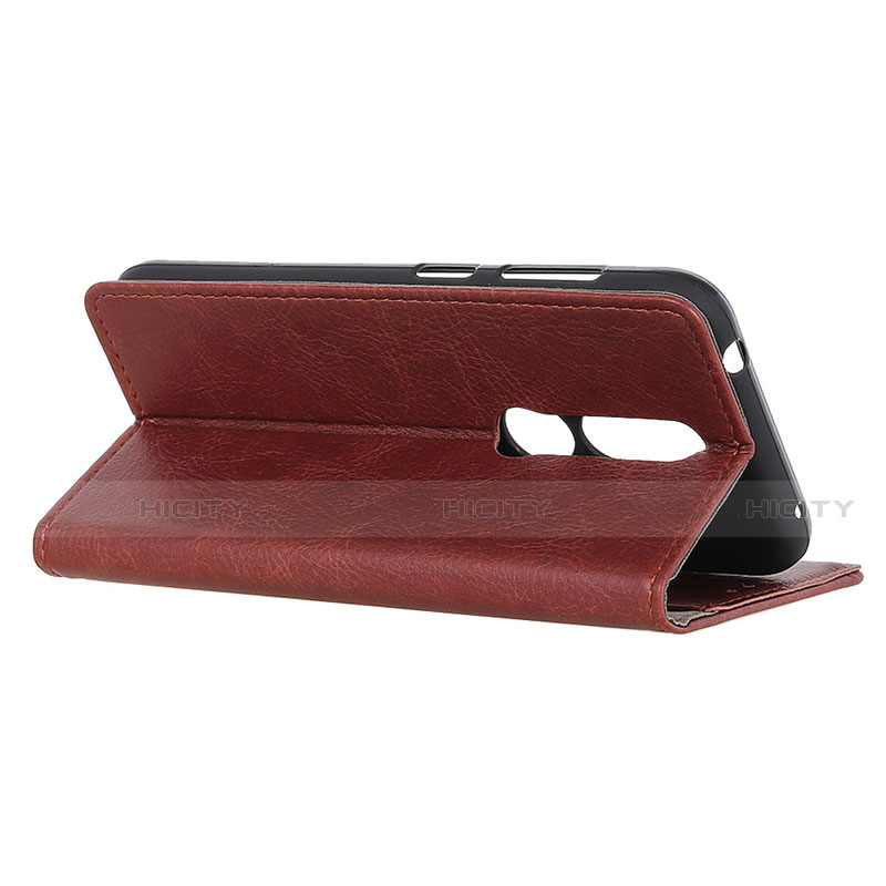 Handytasche Stand Schutzhülle Flip Leder Hülle L08 für Nokia 4.2