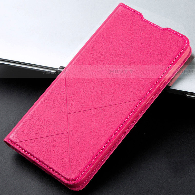 Handytasche Stand Schutzhülle Flip Leder Hülle L08 für Oppo A91 Pink Plus