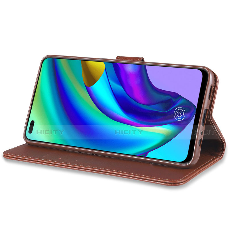 Handytasche Stand Schutzhülle Flip Leder Hülle L08 für Oppo F17 Pro