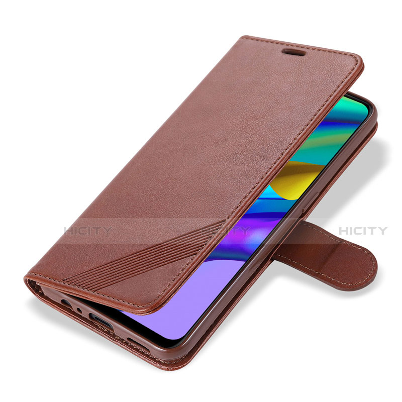 Handytasche Stand Schutzhülle Flip Leder Hülle L08 für Oppo F17 Pro