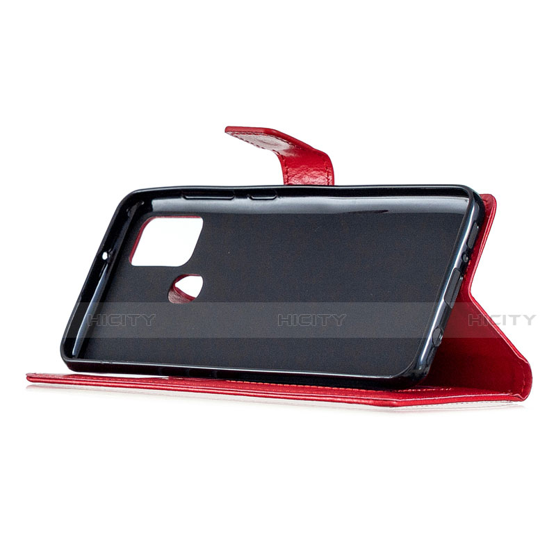 Handytasche Stand Schutzhülle Flip Leder Hülle L08 für Samsung Galaxy A21s