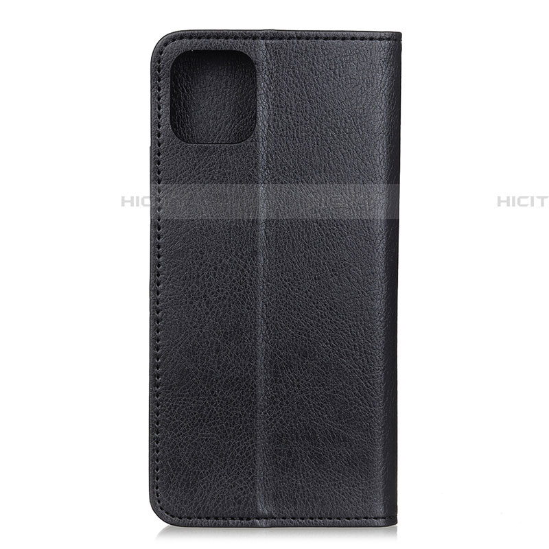 Handytasche Stand Schutzhülle Flip Leder Hülle L08 für Samsung Galaxy A71 5G Schwarz Plus