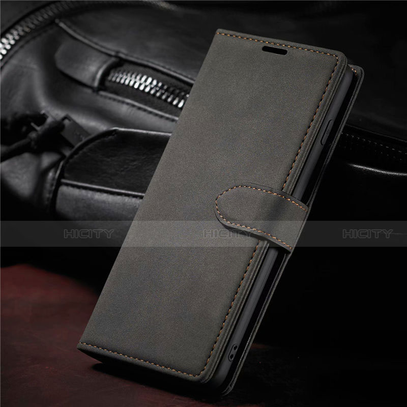 Handytasche Stand Schutzhülle Flip Leder Hülle L08 für Samsung Galaxy S21 5G groß