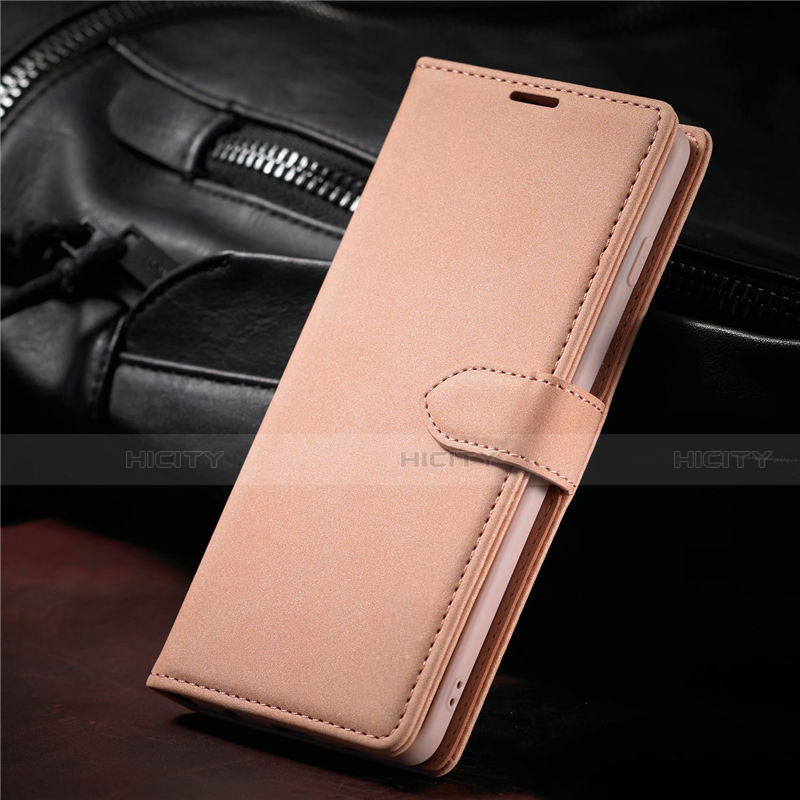 Handytasche Stand Schutzhülle Flip Leder Hülle L08 für Samsung Galaxy S21 Plus 5G Rosegold Plus