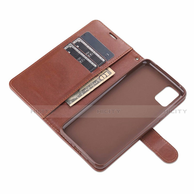 Handytasche Stand Schutzhülle Flip Leder Hülle L08 für Vivo V20 Pro 5G groß