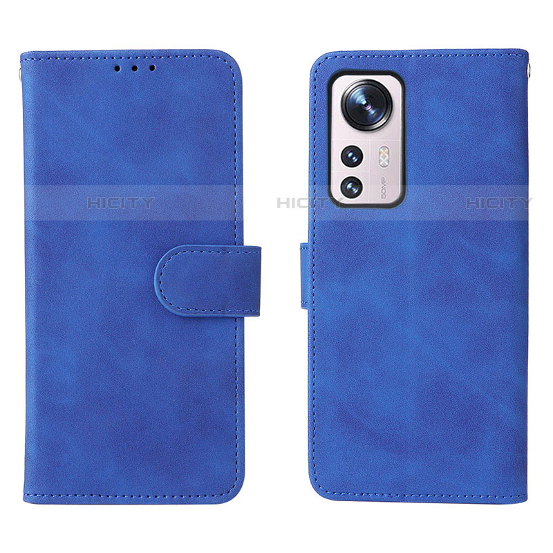 Handytasche Stand Schutzhülle Flip Leder Hülle L08 für Xiaomi Mi 12X 5G Blau Plus