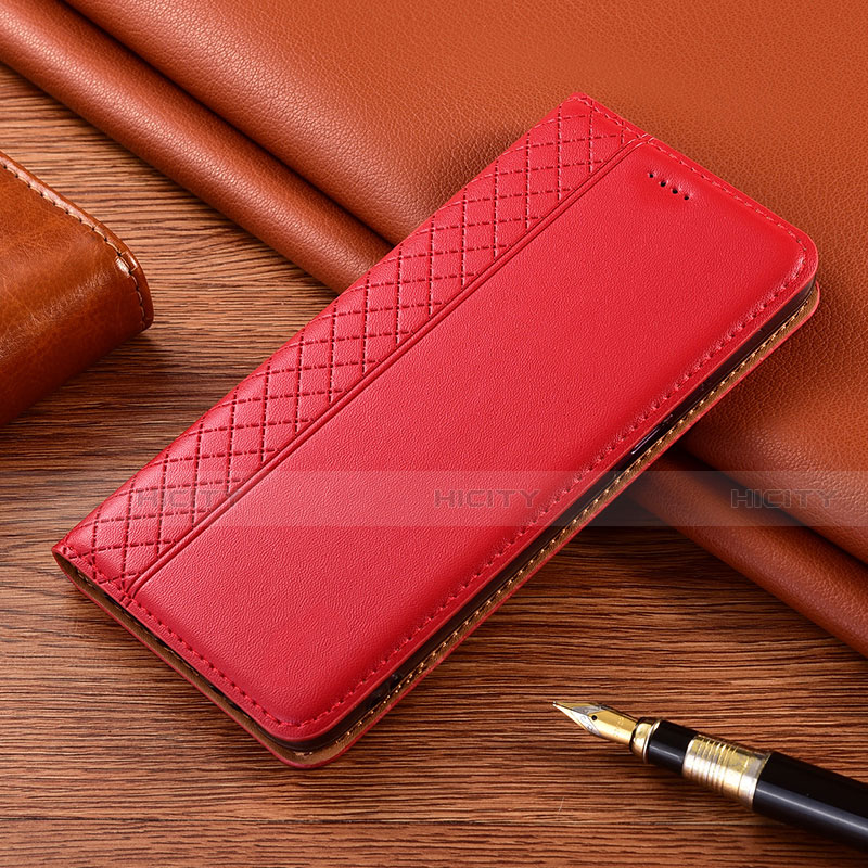 Handytasche Stand Schutzhülle Flip Leder Hülle L08 für Xiaomi Poco X3 NFC Rot Plus