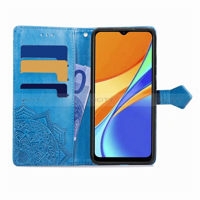 Handytasche Stand Schutzhülle Flip Leder Hülle L08 für Xiaomi Redmi 9 Activ