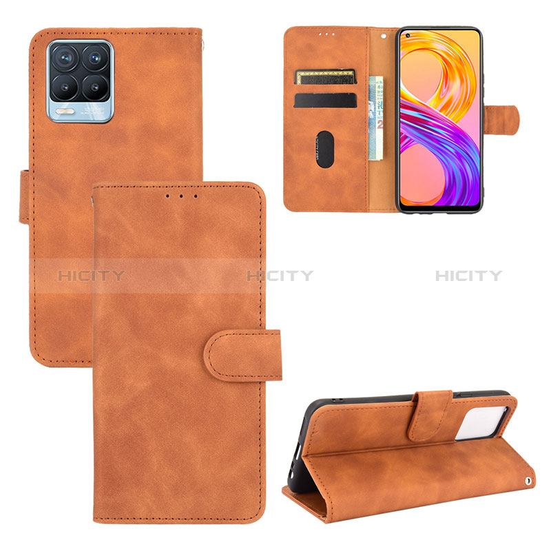 Handytasche Stand Schutzhülle Flip Leder Hülle L08Z für Realme 8 4G