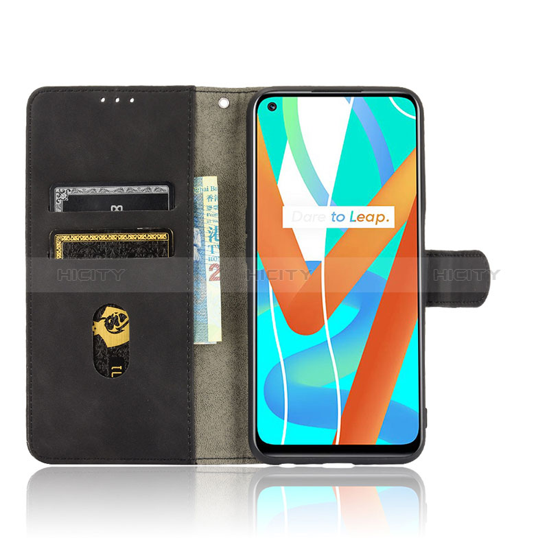 Handytasche Stand Schutzhülle Flip Leder Hülle L08Z für Realme 8 5G