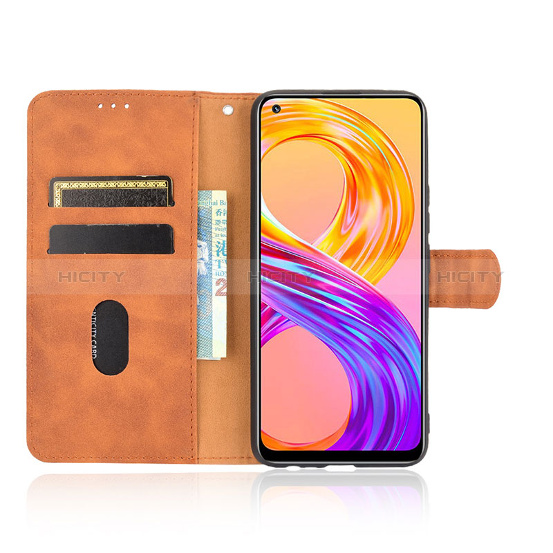 Handytasche Stand Schutzhülle Flip Leder Hülle L08Z für Realme 8 Pro