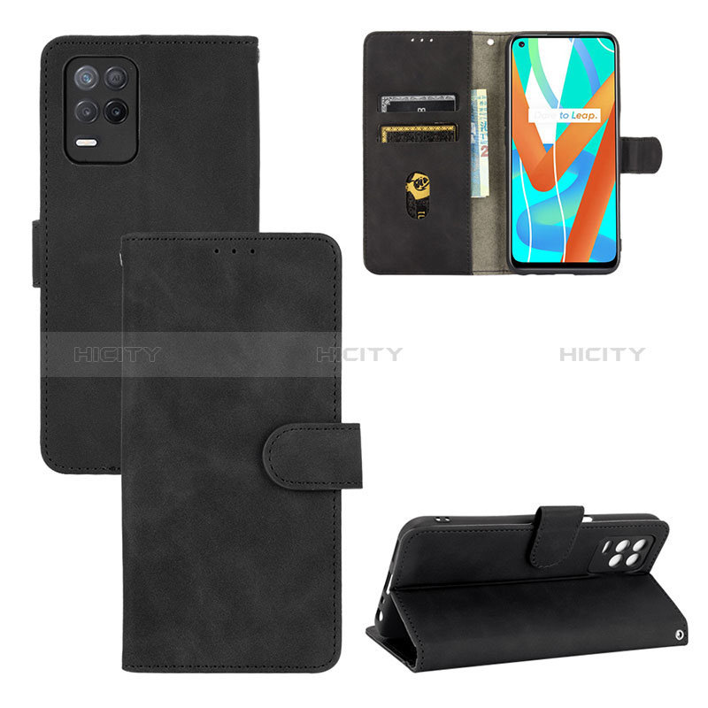 Handytasche Stand Schutzhülle Flip Leder Hülle L08Z für Realme 8s 5G groß