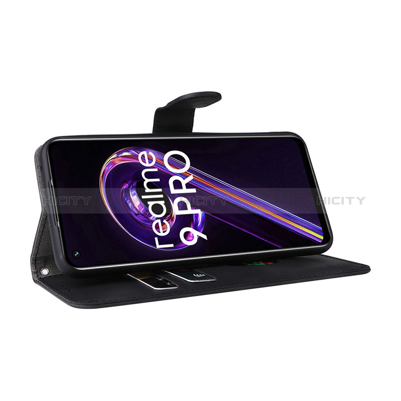 Handytasche Stand Schutzhülle Flip Leder Hülle L08Z für Realme 9 5G groß