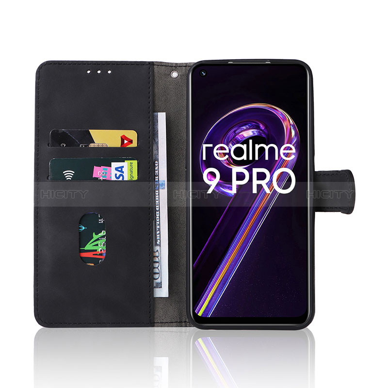 Handytasche Stand Schutzhülle Flip Leder Hülle L08Z für Realme 9 Pro 5G groß