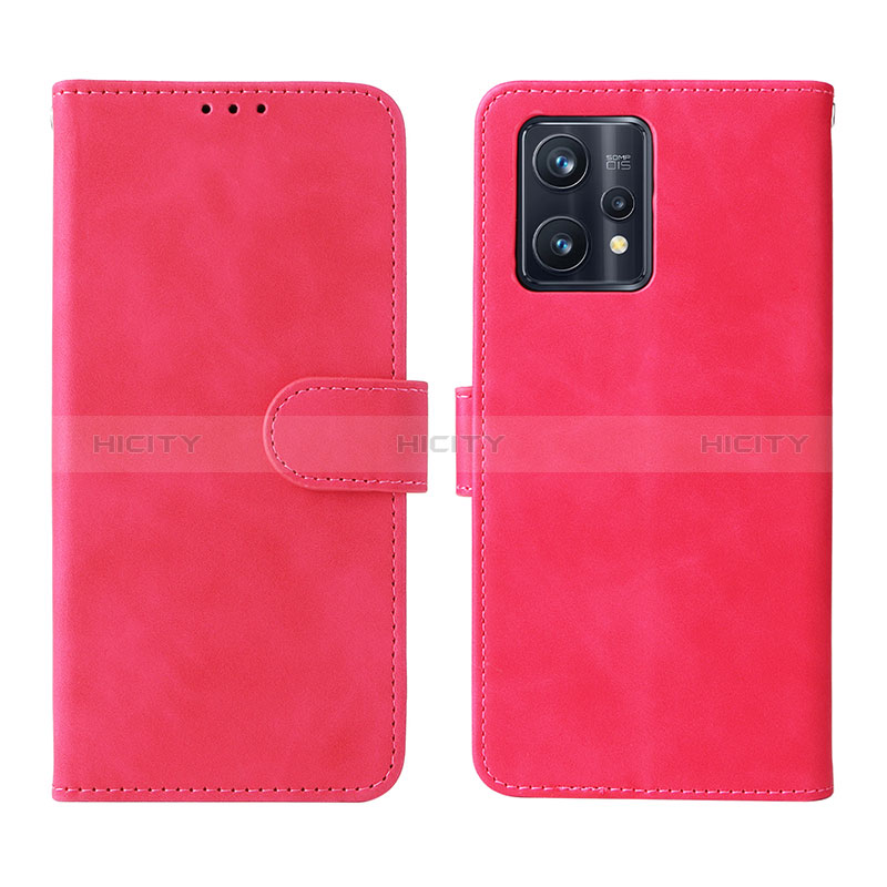 Handytasche Stand Schutzhülle Flip Leder Hülle L08Z für Realme 9 Pro+ Plus 5G Pink Plus