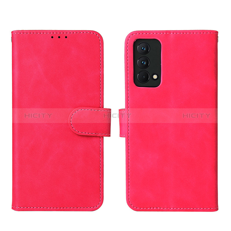 Handytasche Stand Schutzhülle Flip Leder Hülle L08Z für Realme GT Master 5G Pink