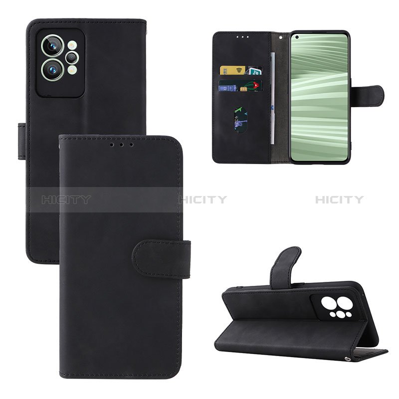 Handytasche Stand Schutzhülle Flip Leder Hülle L08Z für Realme GT2 Pro 5G groß