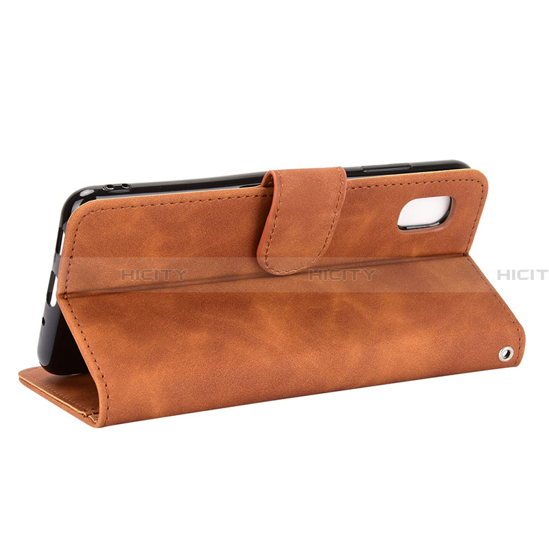 Handytasche Stand Schutzhülle Flip Leder Hülle L08Z für Samsung Galaxy A21 SC-42A groß