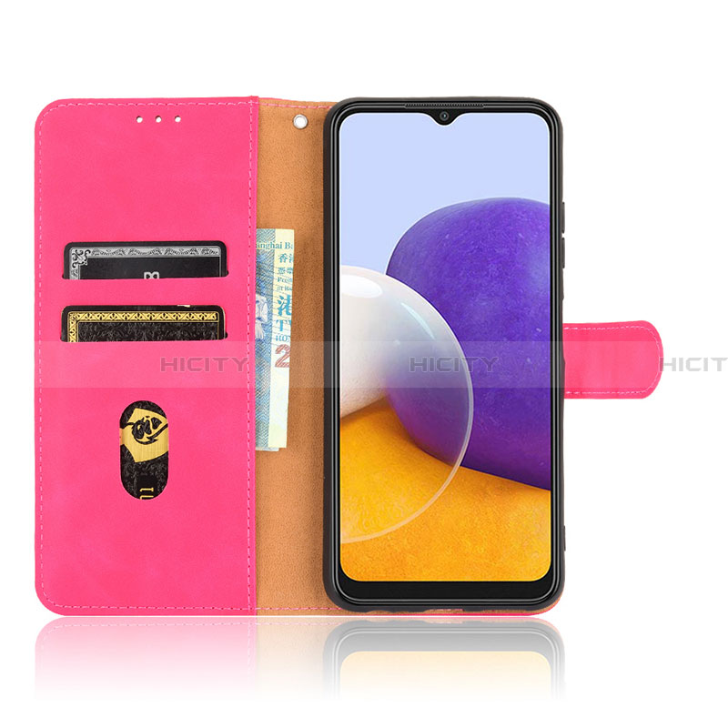 Handytasche Stand Schutzhülle Flip Leder Hülle L08Z für Samsung Galaxy A22 5G