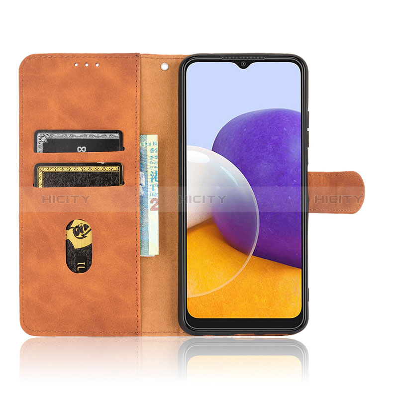 Handytasche Stand Schutzhülle Flip Leder Hülle L08Z für Samsung Galaxy A22s 5G