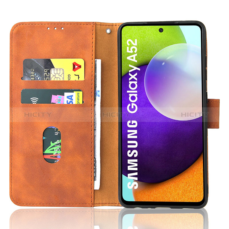 Handytasche Stand Schutzhülle Flip Leder Hülle L08Z für Samsung Galaxy A52s 5G