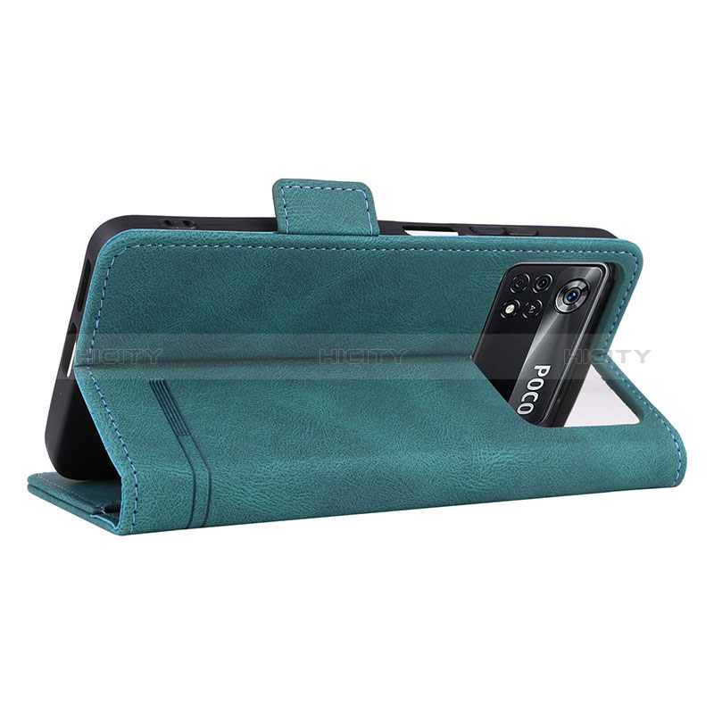 Handytasche Stand Schutzhülle Flip Leder Hülle L08Z für Xiaomi Poco X4 Pro 5G groß