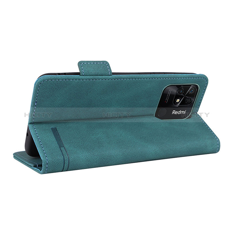 Handytasche Stand Schutzhülle Flip Leder Hülle L08Z für Xiaomi Redmi 10 India groß