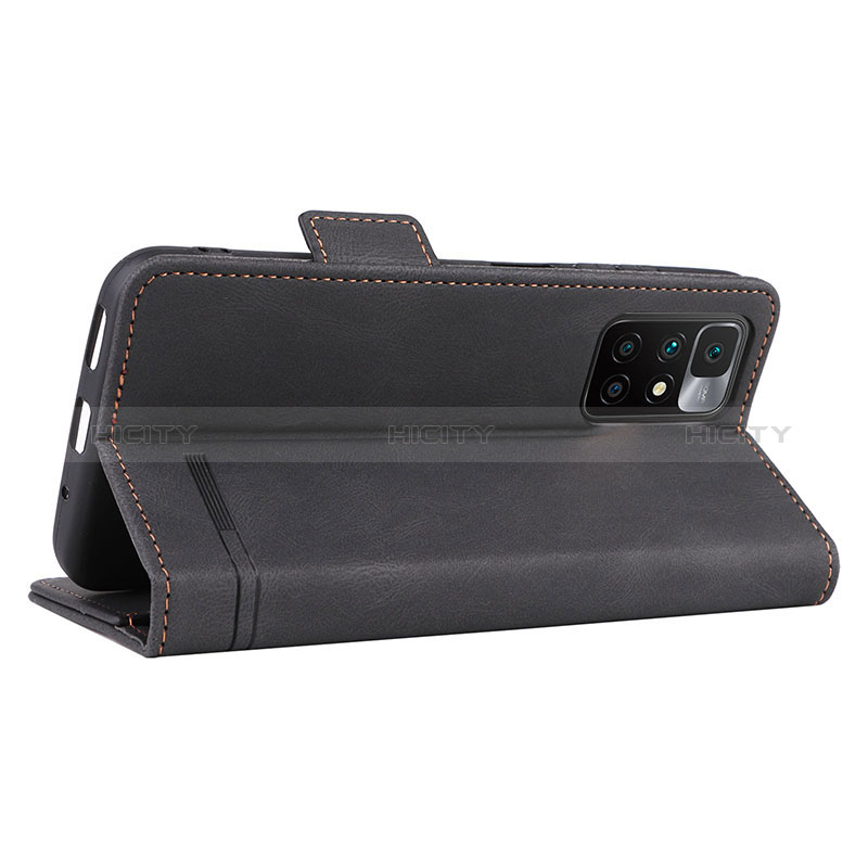 Handytasche Stand Schutzhülle Flip Leder Hülle L08Z für Xiaomi Redmi Note 11 4G (2021) groß