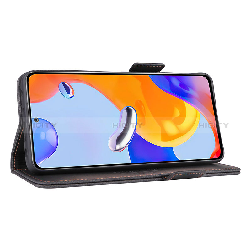 Handytasche Stand Schutzhülle Flip Leder Hülle L08Z für Xiaomi Redmi Note 11 Pro 4G groß