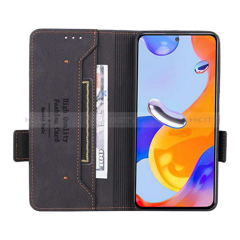 Handytasche Stand Schutzhülle Flip Leder Hülle L08Z für Xiaomi Redmi Note 11 Pro 4G groß