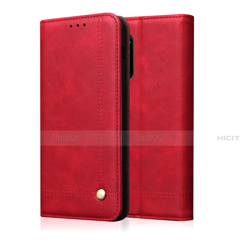 Handytasche Stand Schutzhülle Flip Leder Hülle L09 für Huawei Honor 30 Rot Plus