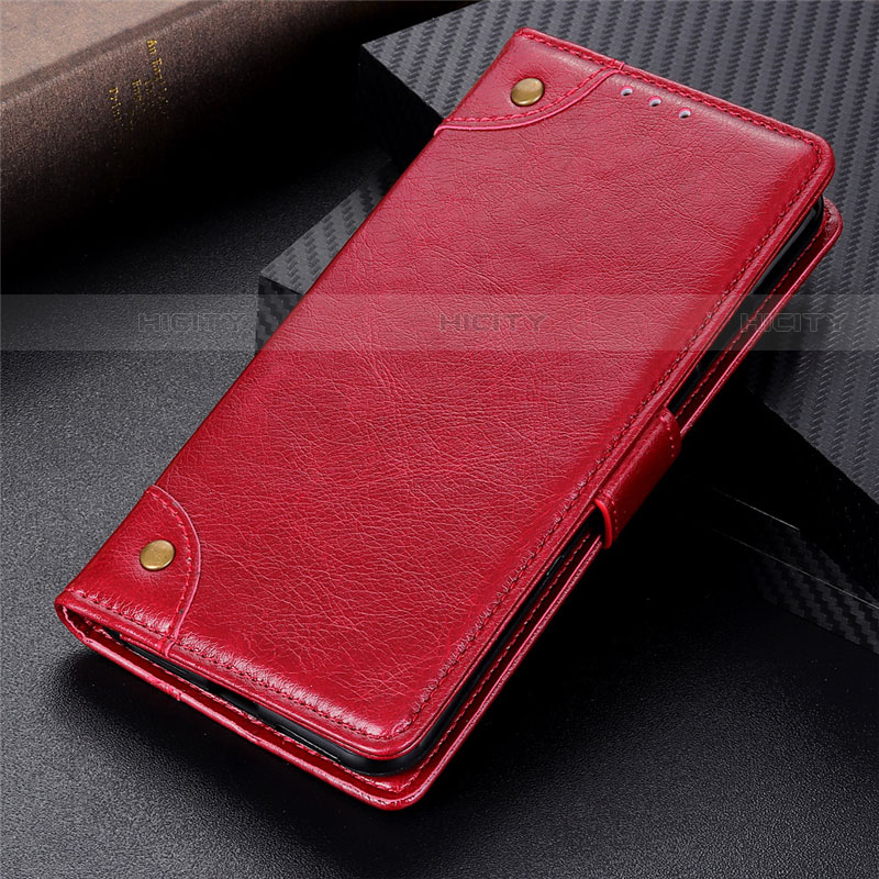 Handytasche Stand Schutzhülle Flip Leder Hülle L09 für Huawei Y8s Rot