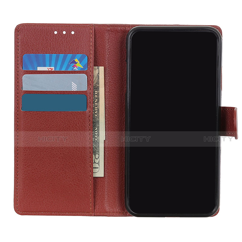 Handytasche Stand Schutzhülle Flip Leder Hülle L09 für Motorola Moto Edge groß