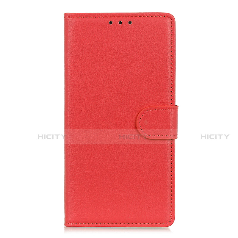 Handytasche Stand Schutzhülle Flip Leder Hülle L09 für Motorola Moto Edge Rot Plus