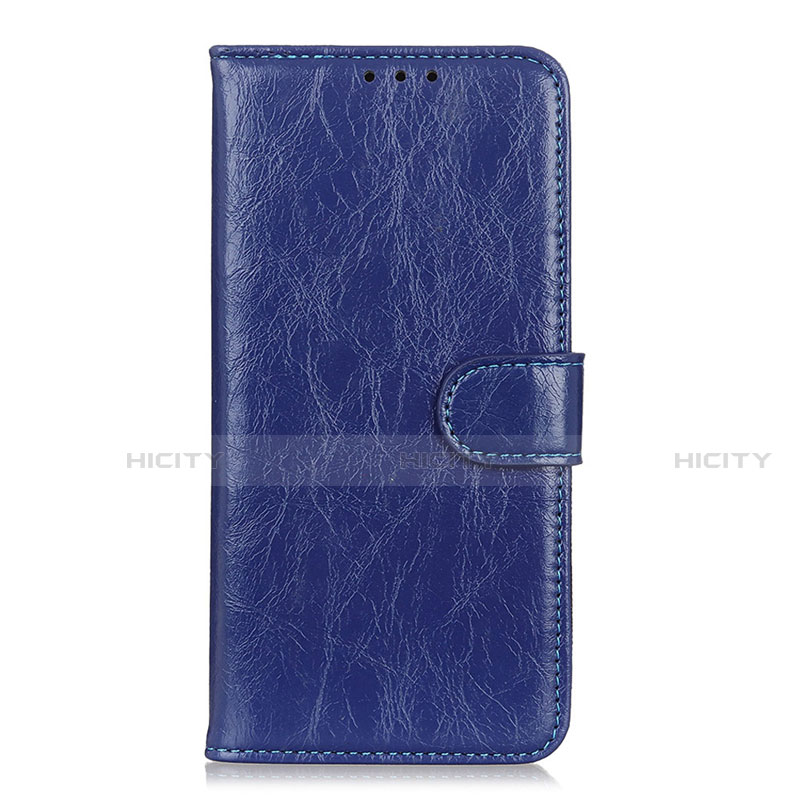 Handytasche Stand Schutzhülle Flip Leder Hülle L09 für Motorola Moto G Fast Blau