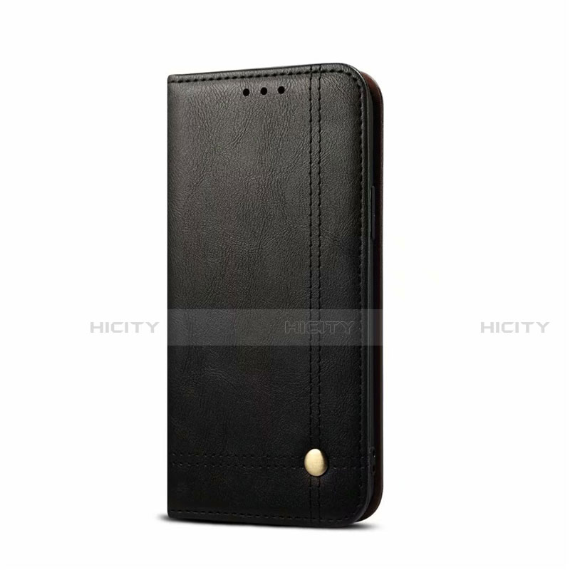 Handytasche Stand Schutzhülle Flip Leder Hülle L09 für OnePlus Nord Schwarz