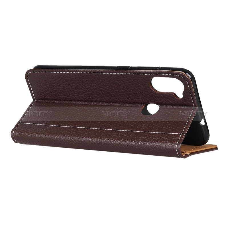 Handytasche Stand Schutzhülle Flip Leder Hülle L09 für Samsung Galaxy M11 groß