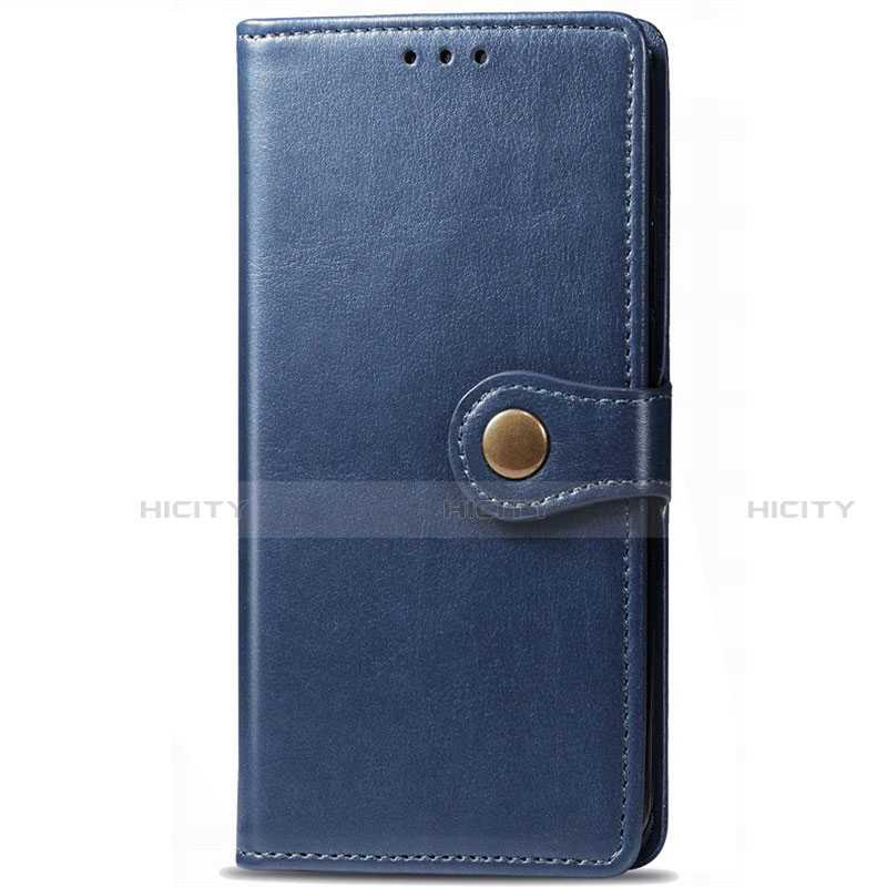 Handytasche Stand Schutzhülle Flip Leder Hülle L09 für Samsung Galaxy M21s Blau