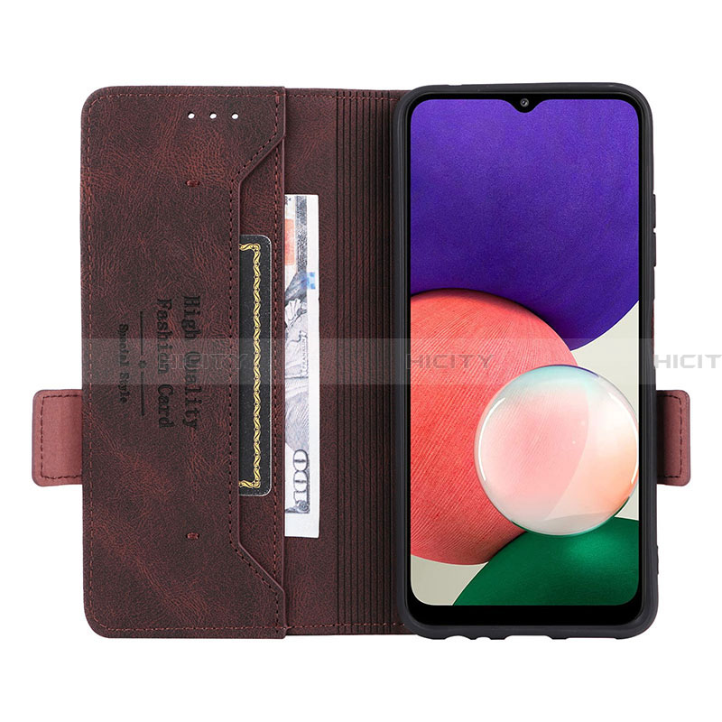 Handytasche Stand Schutzhülle Flip Leder Hülle L09Z für Samsung Galaxy A22 5G groß