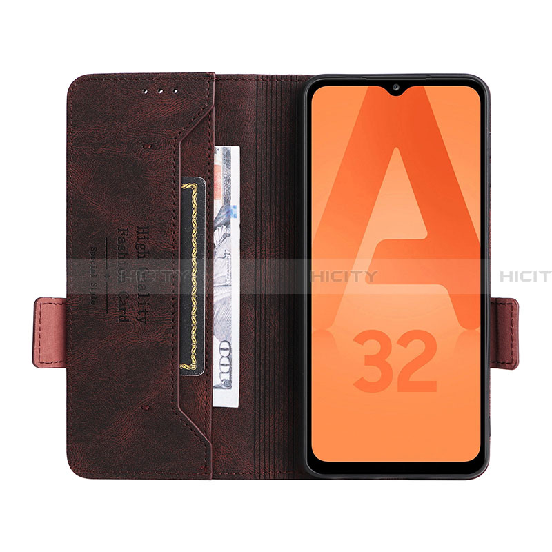 Handytasche Stand Schutzhülle Flip Leder Hülle L09Z für Samsung Galaxy A32 5G groß