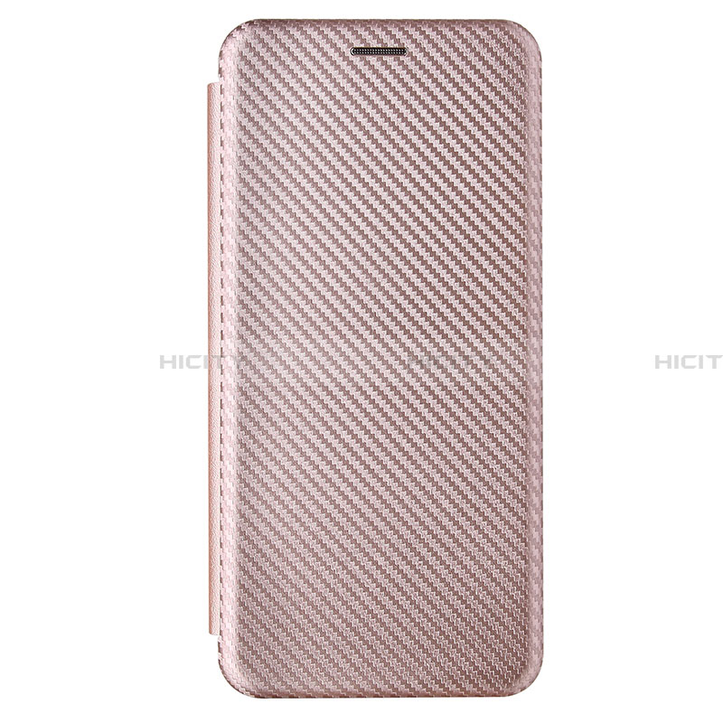 Handytasche Stand Schutzhülle Flip Leder Hülle L09Z für Samsung Galaxy F02S SM-E025F Rosegold