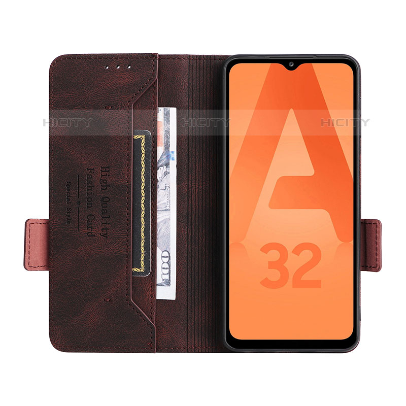 Handytasche Stand Schutzhülle Flip Leder Hülle L09Z für Samsung Galaxy M32 5G groß