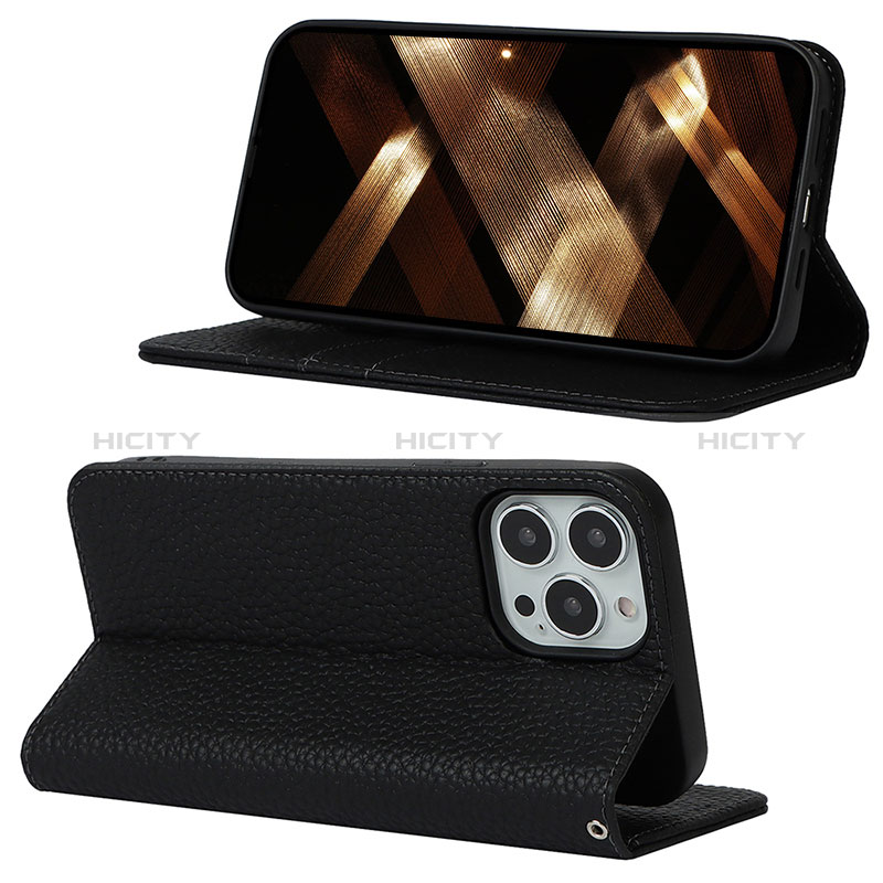 Handytasche Stand Schutzhülle Flip Leder Hülle L10 für Apple iPhone 14 Pro Max groß