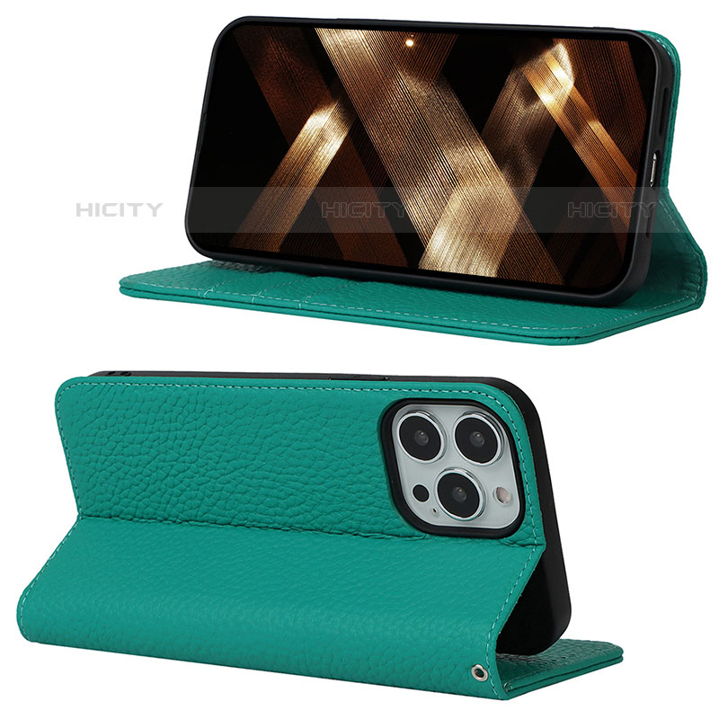 Handytasche Stand Schutzhülle Flip Leder Hülle L10 für Apple iPhone 15 Pro