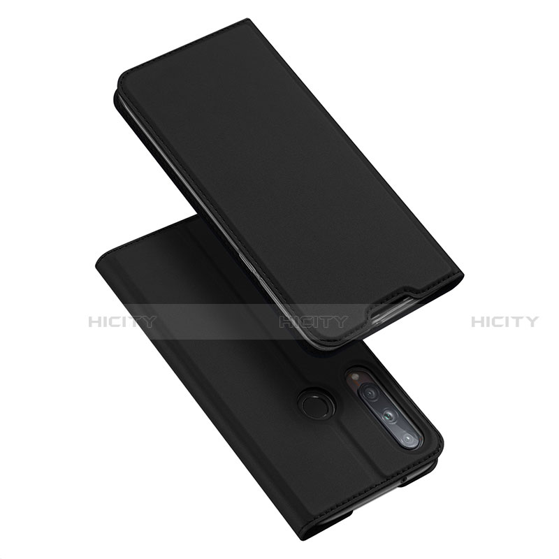 Handytasche Stand Schutzhülle Flip Leder Hülle L10 für Huawei Honor 9C Schwarz