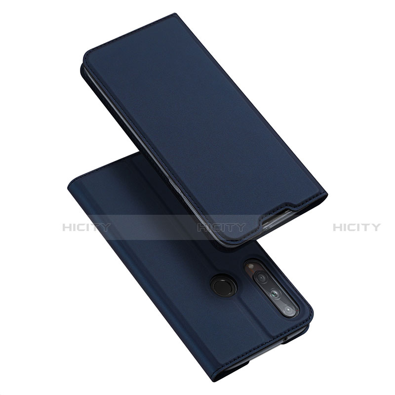 Handytasche Stand Schutzhülle Flip Leder Hülle L10 für Huawei P40 Lite E Blau Plus