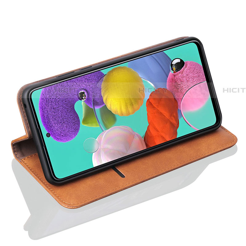 Handytasche Stand Schutzhülle Flip Leder Hülle L10 für Samsung Galaxy A51 5G groß